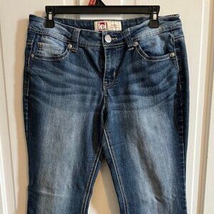 Lei Sophia Hipster Flare jeans, Size 9